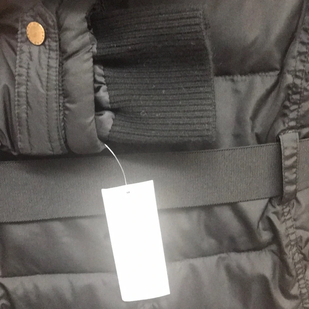 NWT,French Connection,Faux Fur Hoodie Puffer Jacket - Picture 8 of 17